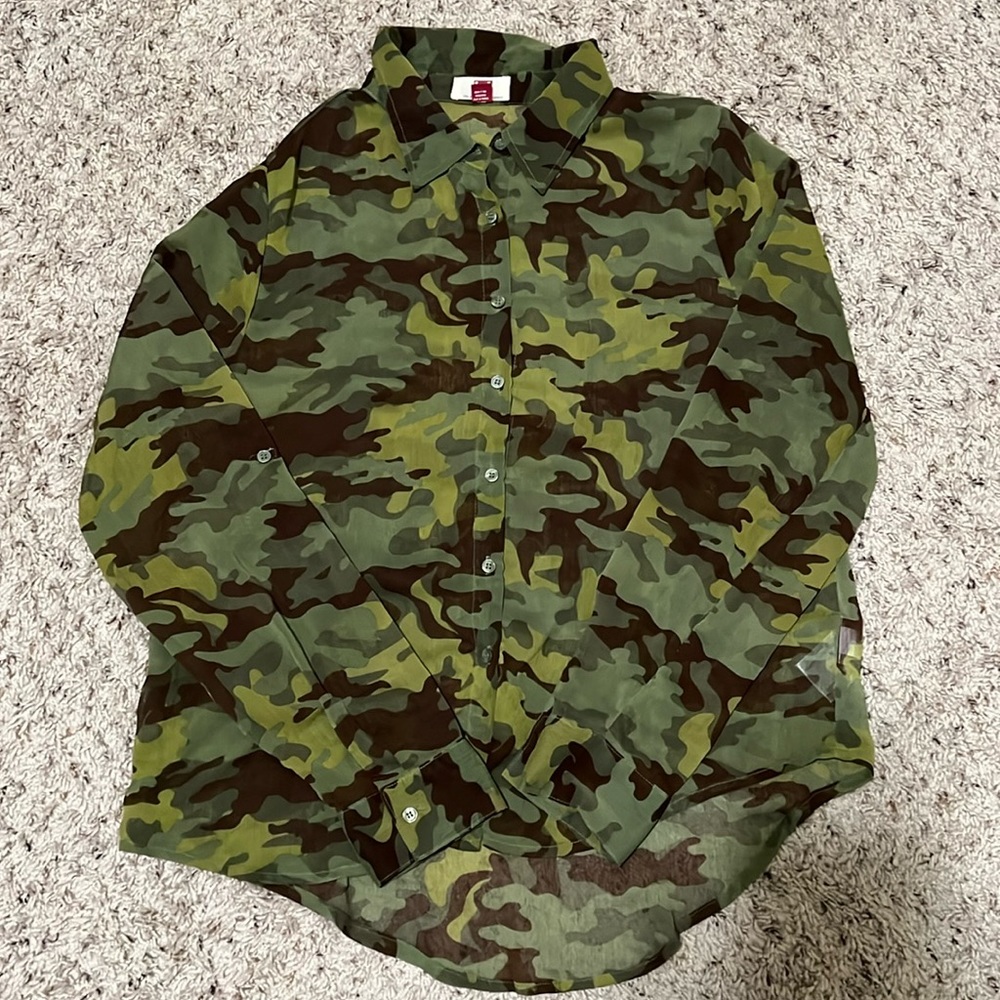 Army Color Blouse